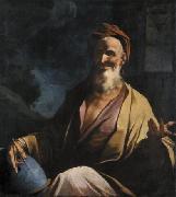 Giuseppe Antonio Petrini Laughing Democritus. oil painting reproduction
